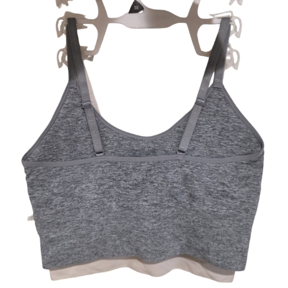 Laura‎ Ashley 3pk Active Athletic Lined Sports Bras Bralettes Plus Size 1x New - Picture 3 of 11